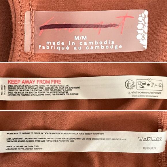 New FP Movement Never Better Runsie Sleeveless Bodysuit M - Picture 6 of 13